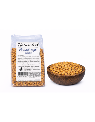 Boabe de porumb coapte, sarate.