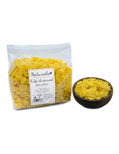 Fulgi de porumb, fara zahar