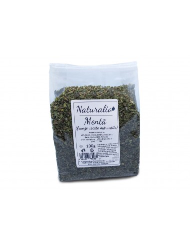 Menta uscata, maruntita