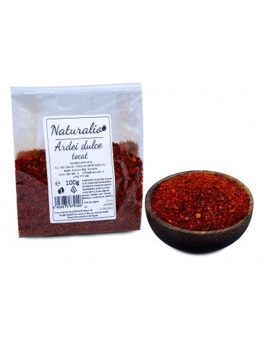 Ardei dulce deshidratat, tocat