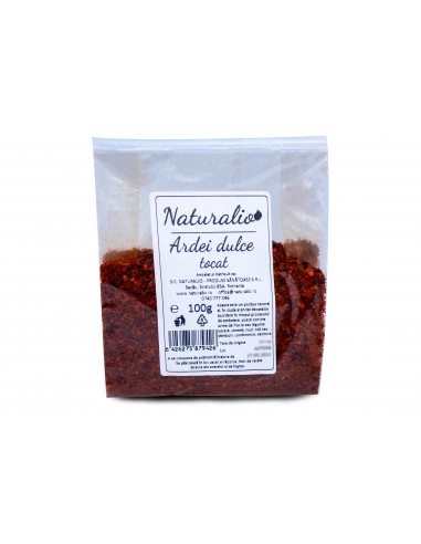 Ardei dulce deshidratat, tocat